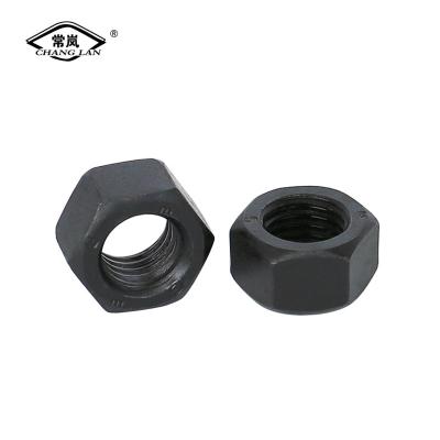 China Q235 Hex Nut Carbon Steel ANSI/ASME B18.2.2 ASTM A194 2H UNC/UNF BSW/BSF DIN934 for sale