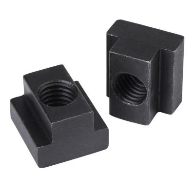 China Carbon Steel Carbon Steel Plain Black T Slot Nuts for sale