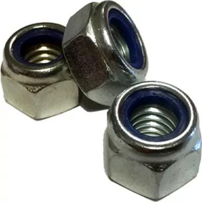 China Wholesale Supply Extracting Nylon Type Hex Head Carbon Steel Lock Nut Insert for sale