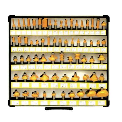 China Cutting For FH-66A 66PCS Wood Router Wood Bit Set Milling Cutter For Woodworking for sale