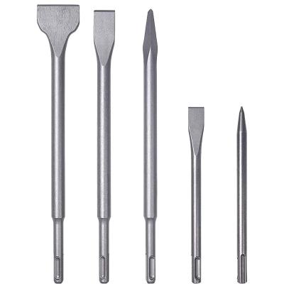 China M42 (HSSE8%) SDS Plus Breaker Flat Point Chisel For Cutting Concrete Masonry Soft Stone for sale