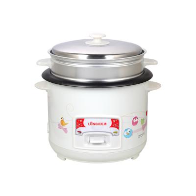 China Fashionable Cylinder Cookware Sets 1.8l 700W Electric Rice Cooker Rice Cooker With Steamer for sale