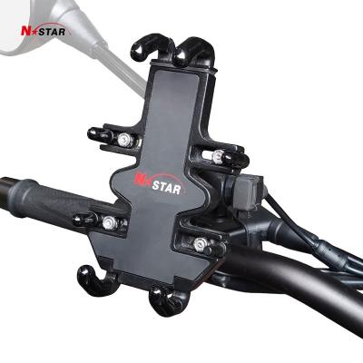 China MWUPP Adjustable Quick Grip Motorcycle Bicycle Motorcycle Phone Spring Mount Charger Mobile Phone Holder RAM Mount Handlebar Bike for sale