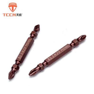 China China Ph2 Red Hex Head S2 Industrial Steel Screwdriver Bit Screw Driver TCCN Import Goods for sale