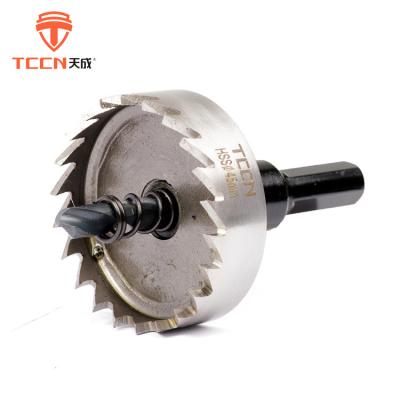 China OEM High Quality Metal Drilling TCCN Metal Finish 6542 15-100mm Bright Finish 6542 15-100mm HSS Hole Saw Set for sale