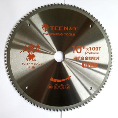 China CTT Carbide Tipped Saw Blade Cutting Aluminum Carbide Tipped CTT Saw Blade for sale