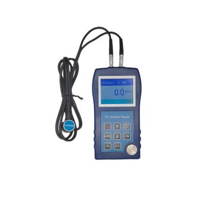 China 1000~9999m/s mini plastic pipe and metal industrial measuring tool meter ultrasonic digital thickness gauge for sale