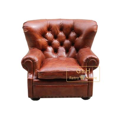 China Second Hand Price Traditional Chesterfield Style Furniture Living Room Sofa for sale