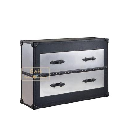 China Cabinet Extendable Aluminum Buffet Wine Bar Aluminum Cabinet for sale