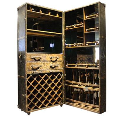 China MODULAR Wooden Wine Cabinet Wine Display Cabinet Wooden Cooler Wine Cabinet for sale