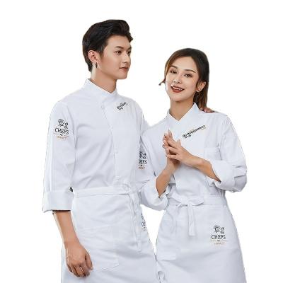 China restaurant & Wholesale Bar Executive Plus Size Chef Jacket Coat Hotel And Restaurant Chef Uniform for sale