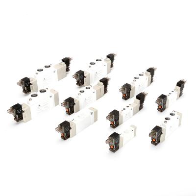 China SMC Type 24V 220V 5/2Way 5/3Way Pneumatic Directional Solenoid Valve Hotels SY Series SMC Control Valve for sale