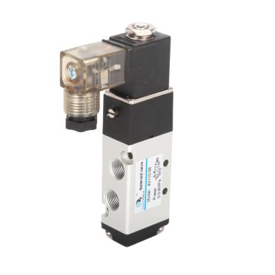 China Hotels 4V110-06 1/8 24V 220V 5/2Way Airtac Type Pneumatic Directional Solenoid Valve Control Valve for sale