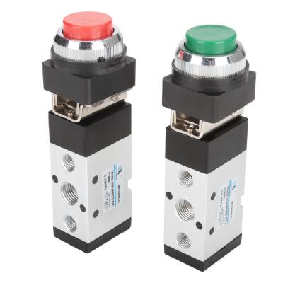 China Hotels MSV86522 PPL 5/2 Way 1/4 Way 1/8Manual Operation Directional Mechanical Valve for sale