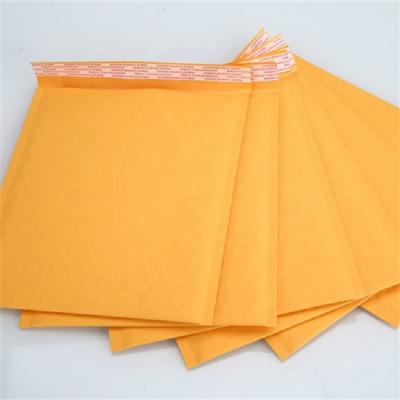 China Wholesale Shock Resistance Kraft Bubble Wrap Custom Padded Bubble Mailer Shock Proof Bubble Mailing Bags for sale