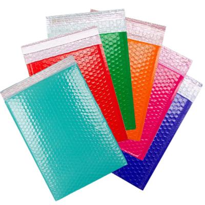 China Good Protection Size Eco Friendly Custom Color Printed Poly Bubble Mailer for sale