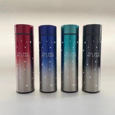 China Bpa 2021 PORTABLE Hot And Cold Free Custom 500ml Empty Private Label Beverage Stainless Steel Double Wall Reusable Water Bottle for sale