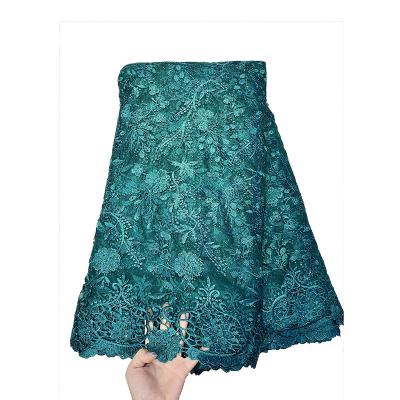 China Sustainable high quality durable using various sustainable velvet sequin lace for sale