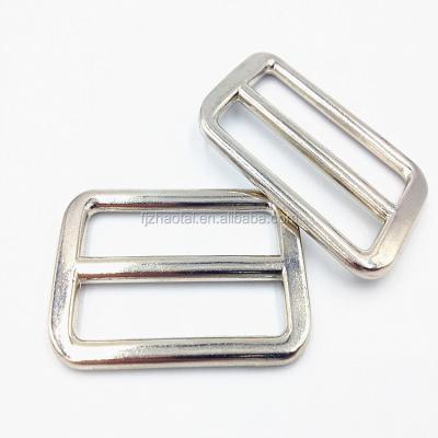 China Wholesale Popular Metal Tri Glide Adjustable Slider Buckles For Bag for sale