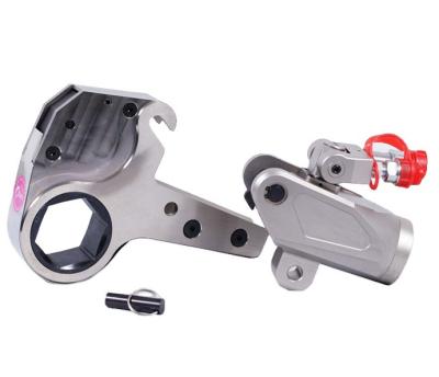 China Aluminum-tianium alloy low profile hydraulic torque wrench, powerful torque wrench, hydraulic tools for sale