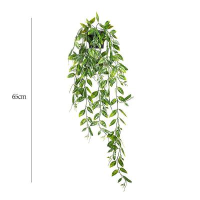 China Modern Decor Hanging Plants, Artificial Potted Plants for Indoor Outdoor Aesthetic  Living Room Shelf Decor for sale