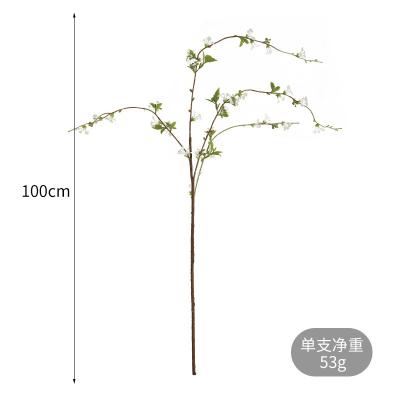 China Natural Real Hot selling high quality gorgeous 100CM snow willow  for   home decoration for sale