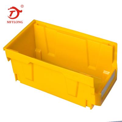 China MFTLONG viable V6 377*213*180MM 20PCS | Heavy duty mountable plastic storage bin for small parts stacking trash bin&hanging &nesting bin for sale