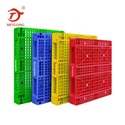 China Heavy Duty Stainless Steel HDPE Durable Warehouse Pallet Rack Single Faced Stackable Stacking Hygienic Plastic Pallet for Food and Transportation for sale