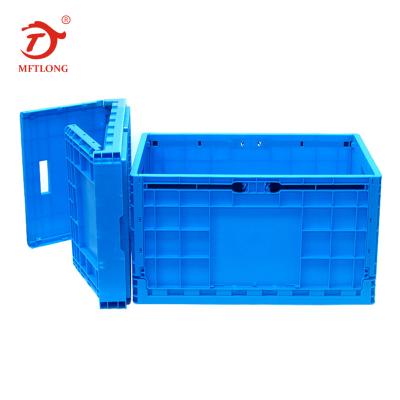 China MFTLONG plastic hot sale folding plastic crate/folding plastic box /storage folding crate for sale