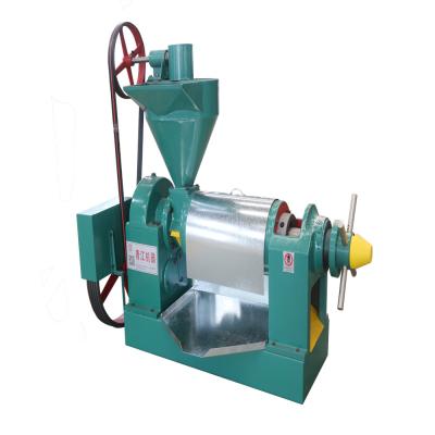 China 100-200kg/h Screw Oil Pressing Machine Oil Extraction Spiral Oil Press Machine for sale