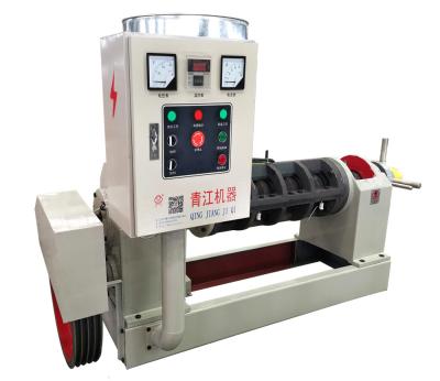 China Electrical Heating Oil Press Large Oil Press Flaxseeds Oil Expeller  Oil Pressing Machine for sale