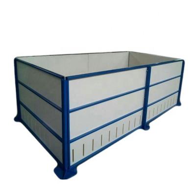 China Sports Hockey Barrier Panel with High Density Polyethylene Panel and Steel Frame for sale