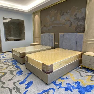 China Modern Hotel Furniture For 5 Star Luxury Moder Design Bedroom Hotel Bed Set Customized Marriott Hotel Bedroom Furniture Set for sale