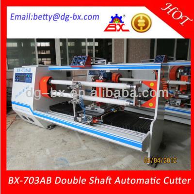 China Products BX-703AB Dual Axis Blade Servo Motor System Slitting Machine For PVC Tape, Double Stick Tape, Tape for sale