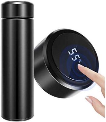 China 2020 PORTABLES Hot Selling Digital LED Display Smart Reminder Double Wall Stainless Steel Vacuum Flask for sale