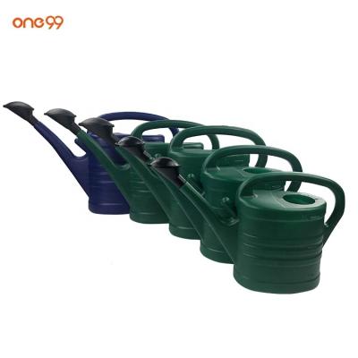 China Morden fancy one99 garden watering can large capacity plastic watering the large plastic watering pot spout 3L 5L 8L 10L 12L 14L long can wholesale for sale