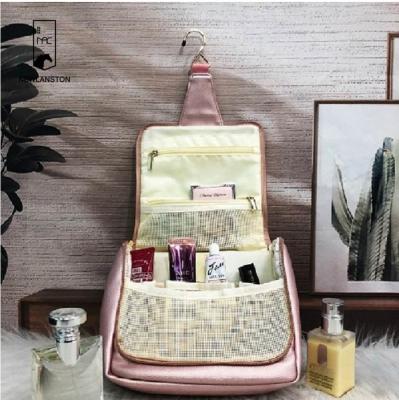 China Lady Water-resistant Makeup Cosmetic Bag Travel Toiletry Organizer for Women Makeup Bags for sale