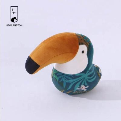 China New designed animal toucan of decorative door stopper country toucan door stopper sand door stopper for sale