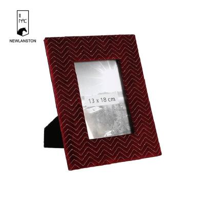 China Creative Square Velvet Photo Frame Household Decoration Photo 5