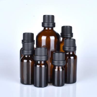 China Wholesale Cosmetic 10Ml Amber Glass Essential Oil Bottle Refillable With Screw Cap for sale