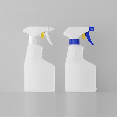 China Variety of wholesale empty 300ml custom white plastic trigger spray bottle for detergent liquid for sale