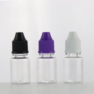 China Wholesale High Quality Portable Mini Pet 5ml Plastic Dropper Bottle Variety With Child Safe Screw Cap for sale