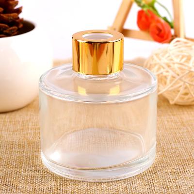 China Wholesale 100ml Empty Big Round Personal Care Tubular Decorative Glass Diffuser Bottle For Perfume for sale