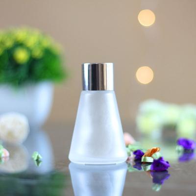 China Wholesale New Design Personal Care Luxury Empty Decorative Diffuser 50ml Matte Glass Bottle For Perfume for sale