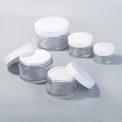 China Variety of Brand New Can Be Customized To Print 1000Moq Cream Jar, New Design Plastic Jar With Rose Lid for sale