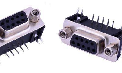 China Computer D Sub Input Output Connectors 25 M Omega Max Contact Resistance Customized for sale