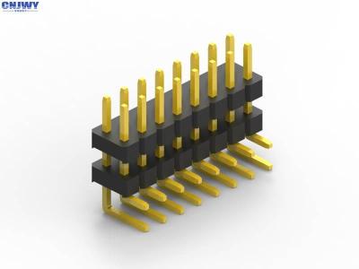 중국 2개의 핀에서 100개의 핀 회로판 핀 커넥터의 두 배 플라스틱 2.54 Mm 핀 커넥터 판매용