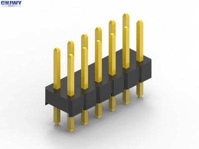 중국 PCB 널 2.54 Mm 피치 연결관, Pcb 핀 커넥터 절연 저항 판매용