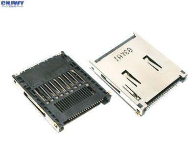 China Master Version Mini Sd Card Connector  , Slot Type Sim Card Socket Connector for sale