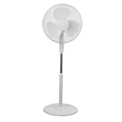 China 16 Inch Fan Style Cheapest Popular Favorable Price Fashion High Selling PP White Cross Base Stand For Home for sale